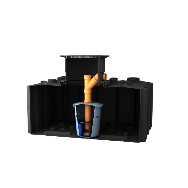 Biovitor Flachtank Einbau